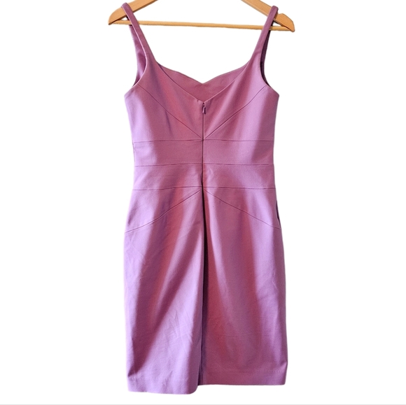 Robert Rodriguez Cocktail Sleeveless Classy Mini Dress Lilac Size 8. - Picture 10 of 16